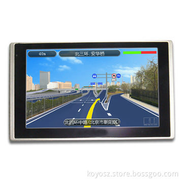 Latest 5-inch GPS with Built-in Hi-Fi Speaker, FM and AV In Function